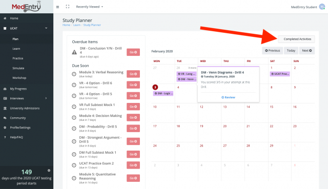 Personalised UCAT Study Planner Launched!
