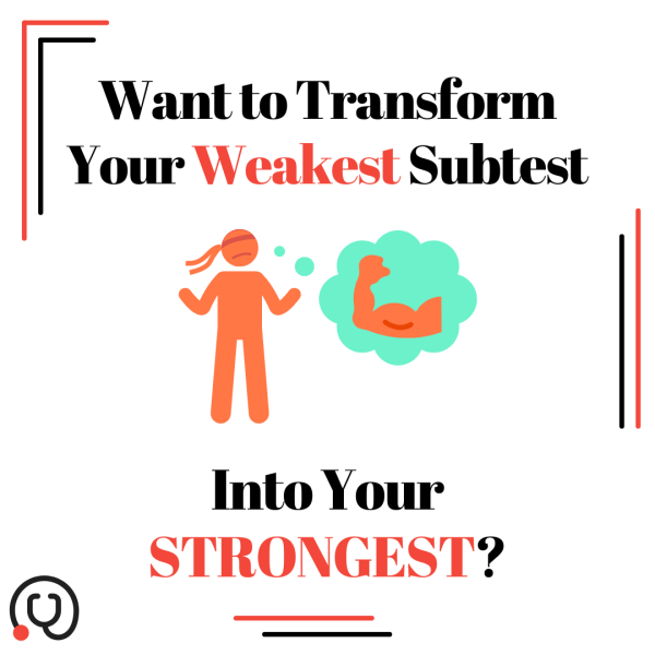 4 Steps to Transform Your Weakest UCAT Subtest Into Your Strongest