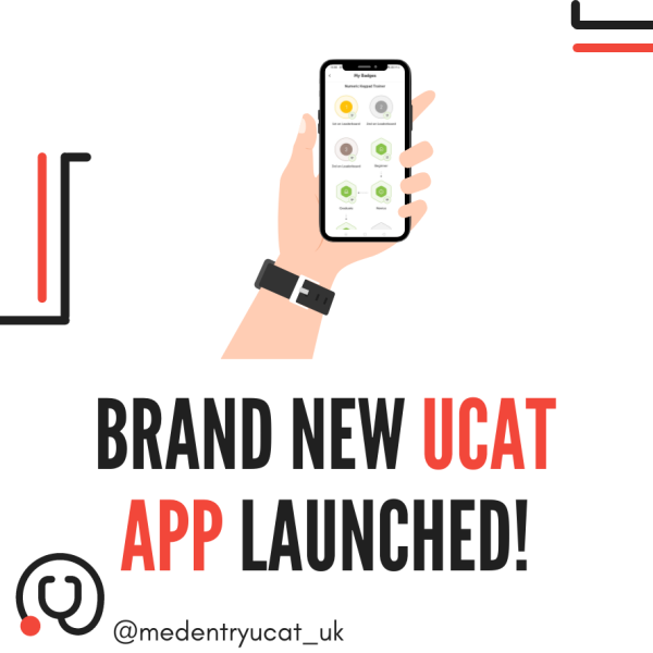 BRAND NEW MEDENTRY UCAT APP NOW AVAILABLE!