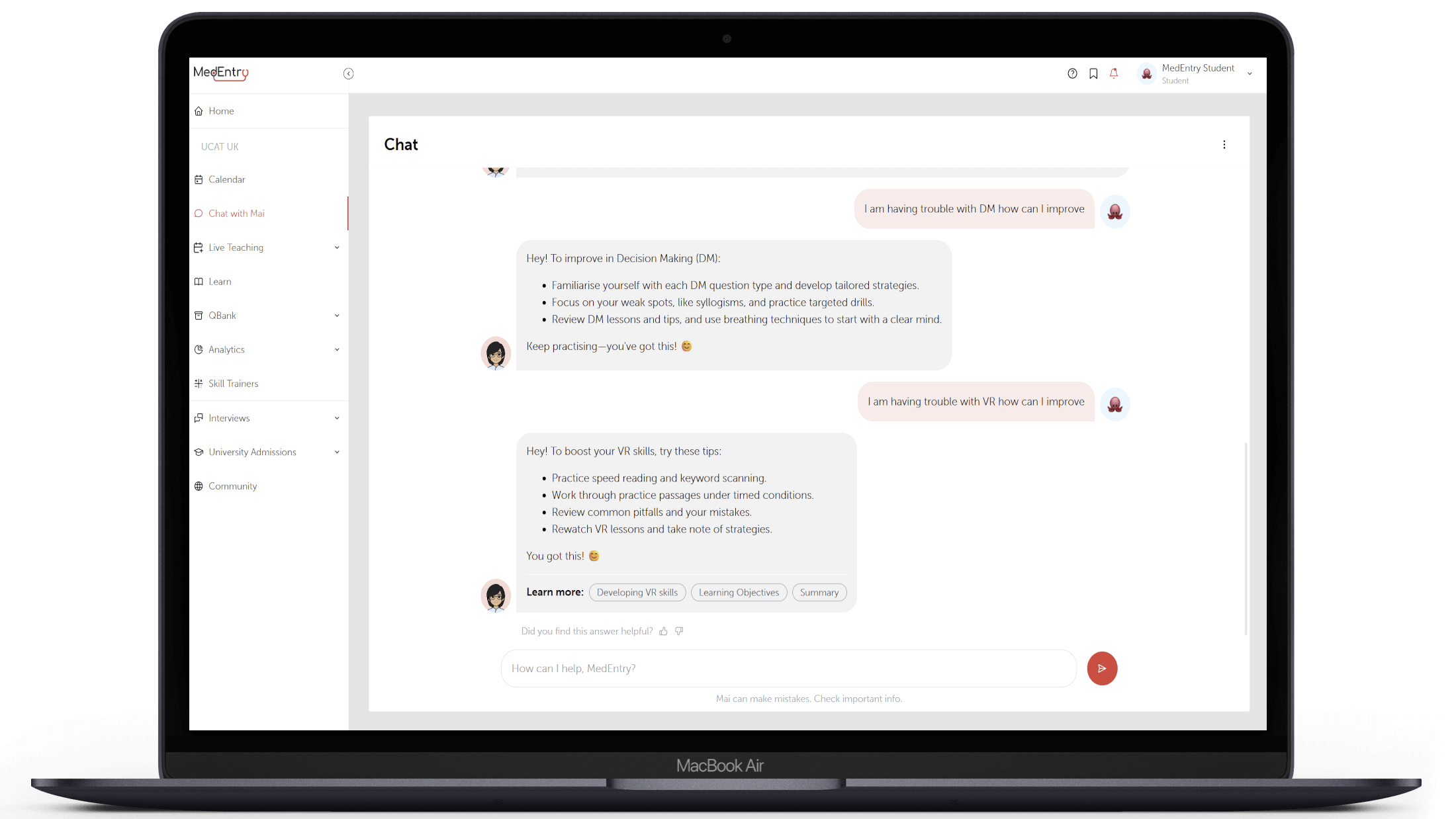 Personalised AI Coaching